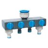 AQUACRAFT 550634, Premium, Multi E 4-cestný záhradný rozbočovač na hadicu | ajtech.sk
