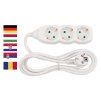 Strend Pro DG-805B predlžovací kábel 3,00 m, 5 sockets, HU, RO, SRB, CRO | ajtech.sk