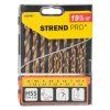 STREND PRO 420141 19 dielna TiN HSS sada vrtákov do kovu FD032 | extratech.sk