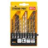 STREND PRO MS500, Sada vrtákov 9 dielna, kov, drevo, tehla | extratech.sk