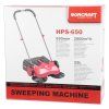 Zametací stroj Worcraft HPS-650, mechanický, s objemom 22 l | extratech.sk