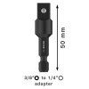 Bosch Adaptér k nadstavcom s násuvnými kľúčmi 3/8" 50mm | ajtech.sk
