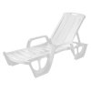Ležadlo Curver FLORIDA, lehátko, biele, plast | ajtech.sk
