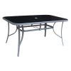 Stol LEQ GREGORY, 150x90x72 cm, sklo 5 mm | extratech.sk