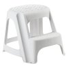 Stupadlo plastove, 2 stupne, 40 cm, biele, nos.  | ajtech.sk
