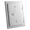 Dvierka Anko C2.1W 120x180 mm, biele | extratech.sk