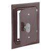 Dvierka Anko C2.1B 120x180 mm, hnedé | extratech.sk