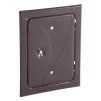 Dvierka Anko C2.1B 120x180 mm, hnedé | extratech.sk