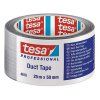 Páska tesa BASIC Duct Tape, strieborná, textilná, 50 mm, L-25 m | extratech.sk