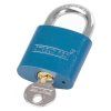 Zamok Strend Pro HP 38 mm, visiaci, modrý | extratech.sk
