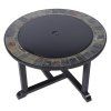 Ohnisko Strend Pro Grill, kovové, 4 stoličky, 105x75 cm | extratech.sk