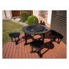 Ohnisko Strend Pro Grill, kovové, 4 stoličky, 105x75 cm | extratech.sk
