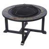 Ohnisko Strend Pro Grill, kovové, 4 stoličky, 105x75 cm | extratech.sk