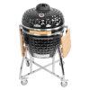 Keramický gril Strend Pro Kamado Egg 26 čierny | extratech.sk