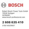 Bosch Súprava strihacích líšt, 2608635410 | ajtech.sk