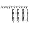 Bosch Stavebné montážne skrutky do sadrokartónu 3,9 x 30 mm G 30 | ajtech.sk
