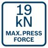 Aku lisovacie kliešte Bosch GPT 18V-19 (set) | extratech.sk