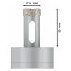 Bosch  Diamantová korunka Best for Ceramic Dry Speed X-LOCK, 16 x 30 mm | ajtech.sk