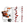 RURIS 651KSD Naftový kultivátor | extratech.sk