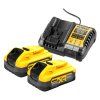 DeWALT Nabíjačka a akumulátor 18 V XR 2 x 5 Ah POWERSTACK | extratech.sk