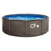 Bazén nadzemný CF FRAME ratan - 305 x 91 cm | ajtech.sk