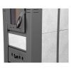 Kachle na brikety Pro LAVA Ceramic biele 6,5 kW | extratech.sk