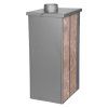 Kachle na drevo Pro LAVA Ceramic mocca 6,5 kW | extratech.sk