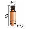 Kontaktná špička SOLUTION M6/28 1,2mm 10ks | extratech.sk