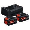 Bosch Expert Set: 2x 5.5Ah Tabless + 8A Nabíjačka | extratech.sk