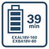 Sada 2x Akumulátor BOSCH EXBA 18V 8.0Ah | extratech.sk