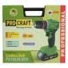 Aku skrutkovač ProCraft PA18LiN DFR | extratech