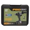 Aku skrutkovač ProCraft CD20B  Výkonný motor a bezpečnosť | ajtech.sk
