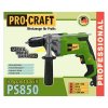Príklepová vŕtačka Procraft PS850  Výkon 850W | ajtech.sk