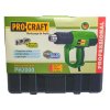 Teplovzdušná pištoľ Procraft PH2000  Výkonný príkon 2000 W | ajtech.sk