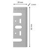 Hobľovací nôž Bosch PRO 82x29x3mm | extratech.sk
