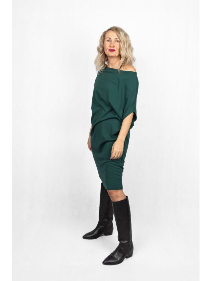 Šaty Extravagart.METROPOLIS - EMERALD GREEN
