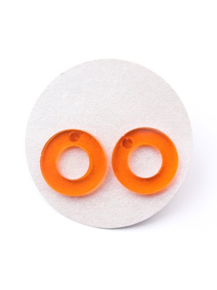 Extravagart circles 20mm orangeT