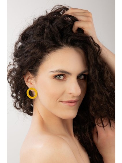 Extravagart CIRCLES 3cm YELLOW 03