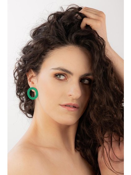 Extravagart CIRCLES 3cm DARKGREEN 04