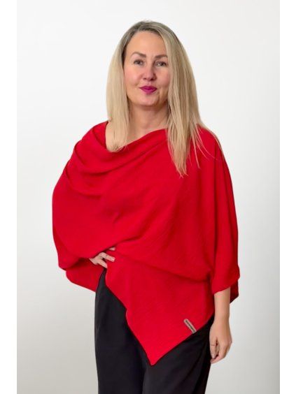 PONCHO AIRES RED 01