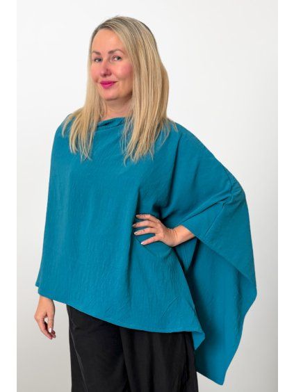 PONCHO AIRES TURQUISE 01