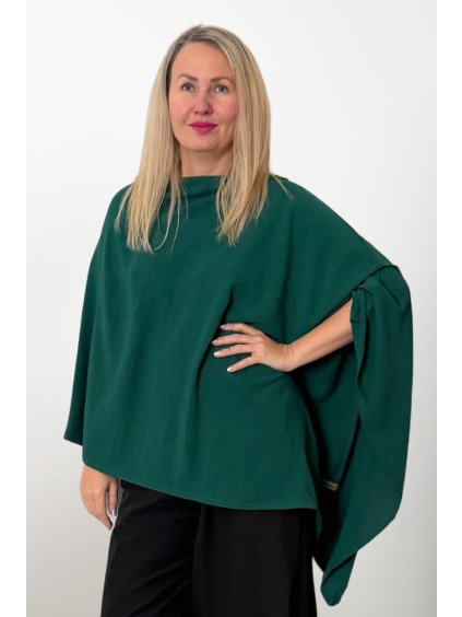 PONCHO EMERALDGREEN 01