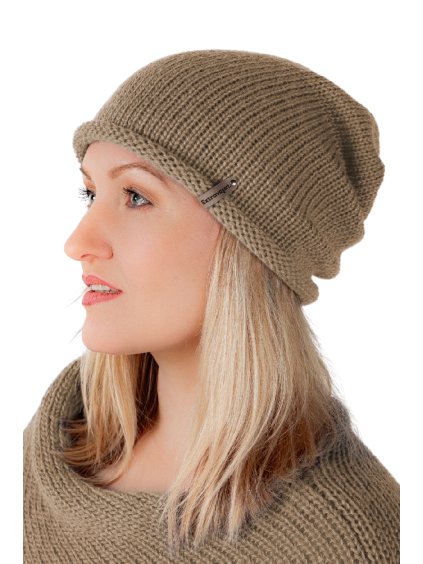 Čepice BASIC BEIGE (3)