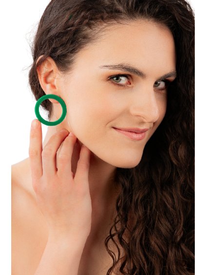 CIRCLES 4cm GREEN