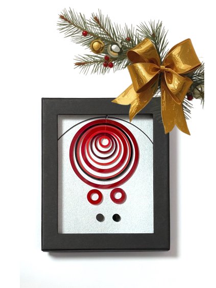 Extravagart COLOR GIFT SET - 18 - RED  + dárková krabička ZDARMA