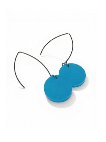 DROPS DOTS 2 CM BLUE