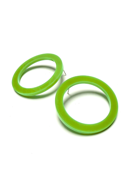CIRCLES 4CM GREEN