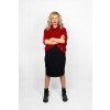 COCOON CARDIGAN - RED