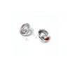 silver circles 2 cm