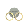 CIRCLES 4CM GOLD